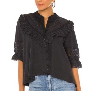 Free People.- Walk In The Park Top - Size Medium